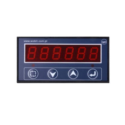 Wskaźnik pomiarowy MD150A - wyświetlacz i przyciski